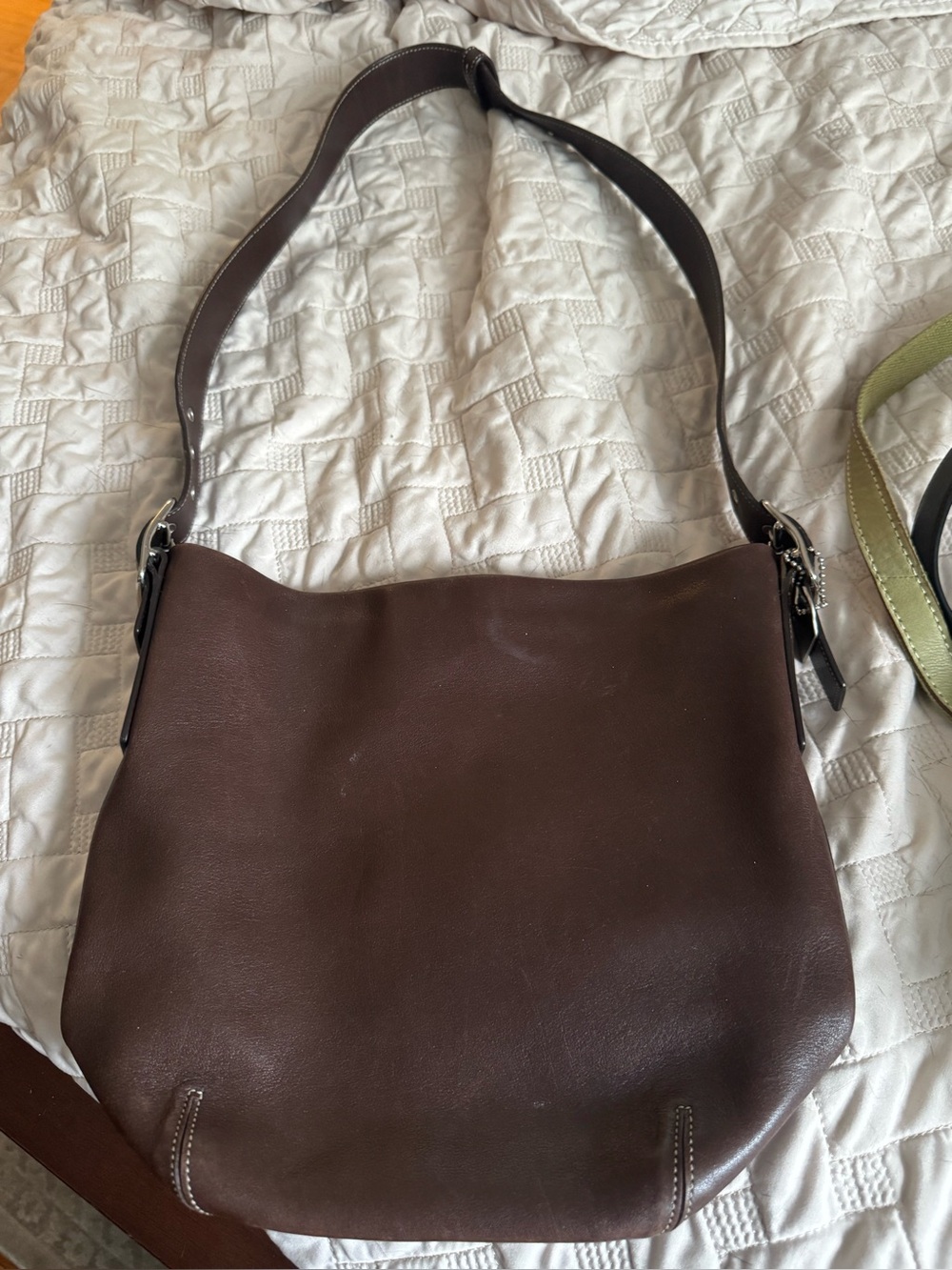 Coach Brown Leather Shoulder Bag